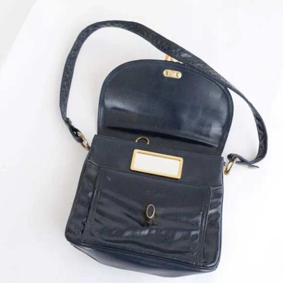 Late 50s/ Early 60s Empress Patent Leather Handbag - Picture 9 of 15